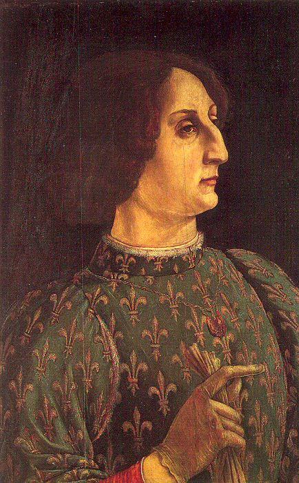 Pollaiuolo, Piero Galeazzo Maria Sforza France oil painting art